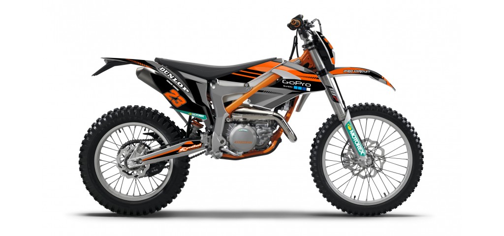 KTM FREERIDE GRAPHIC STICKER SET - DECAL KIT