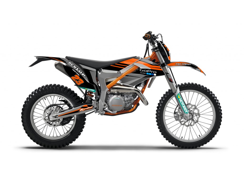 KTM FREERIDE GRAPHIC STICKER SET - DECAL KIT