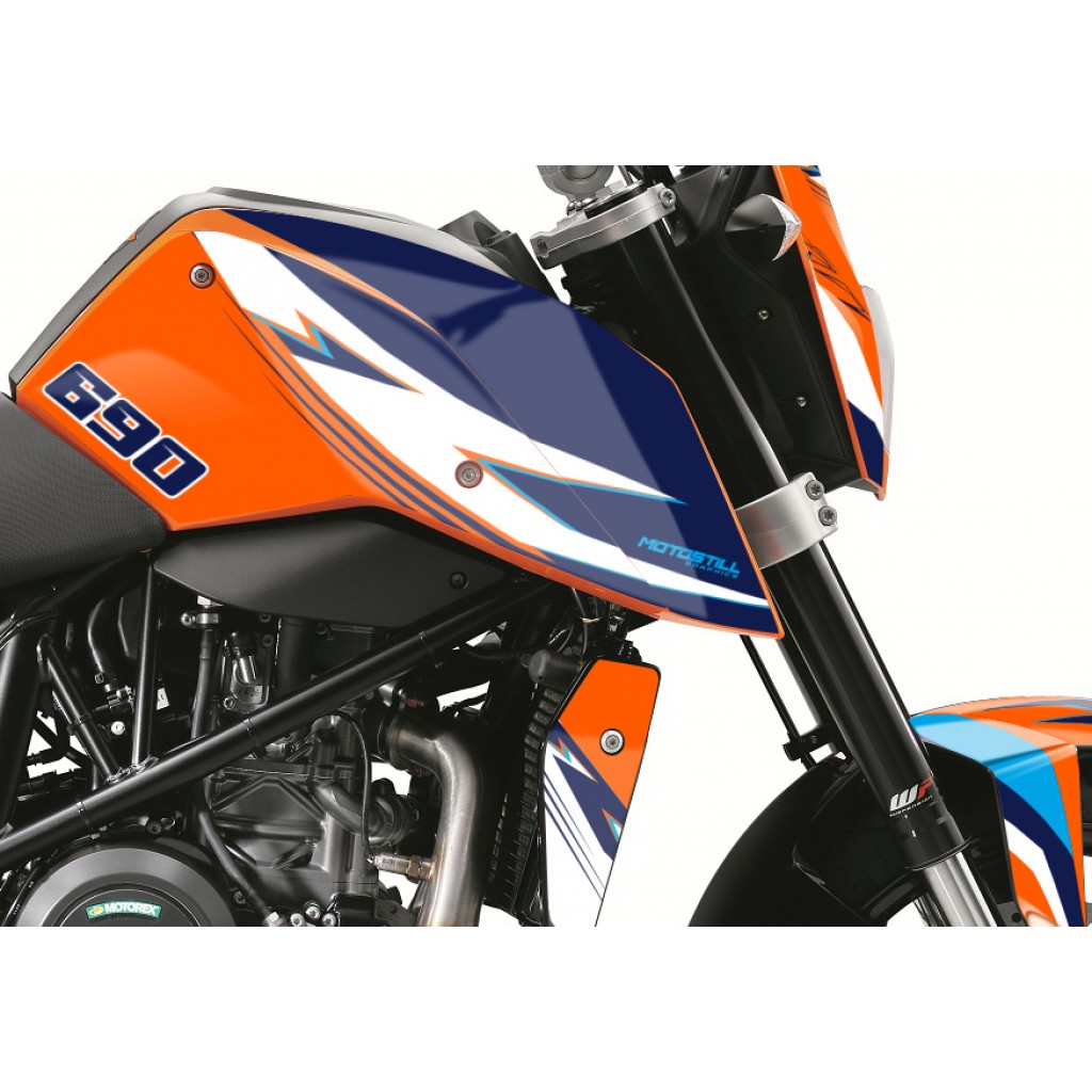 KTM DUKE 690 GRAPHIC SET - DECAL KIT