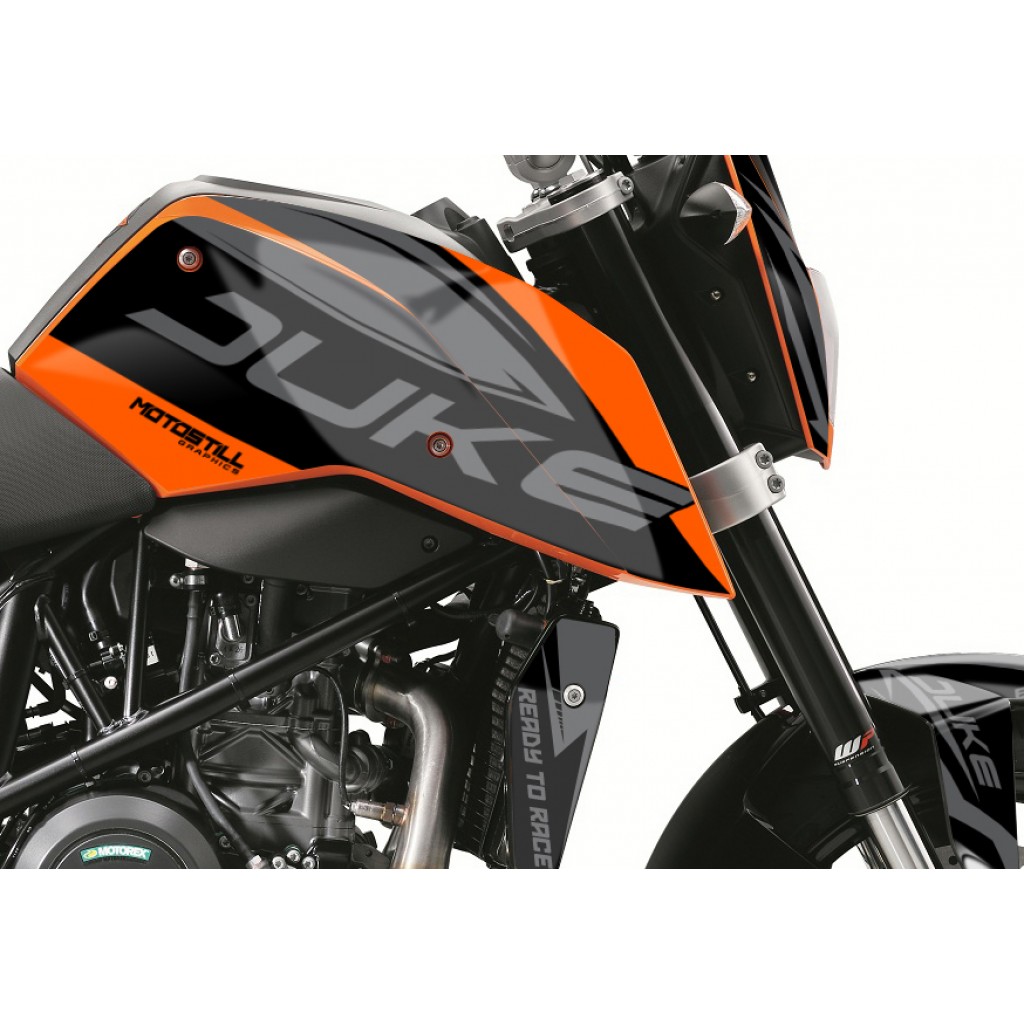 KTM DUKE 690 GRAPHIC SET - DECAL KIT