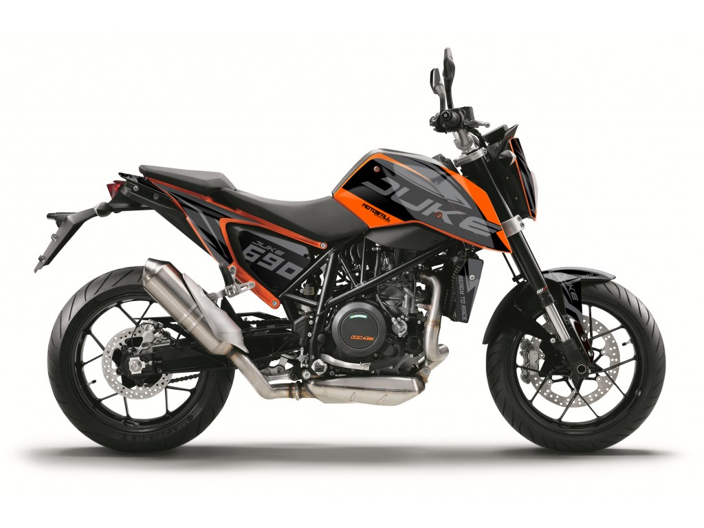 KTM DUKE 690  GRAPHIC STICKER SET - DECAL KIT