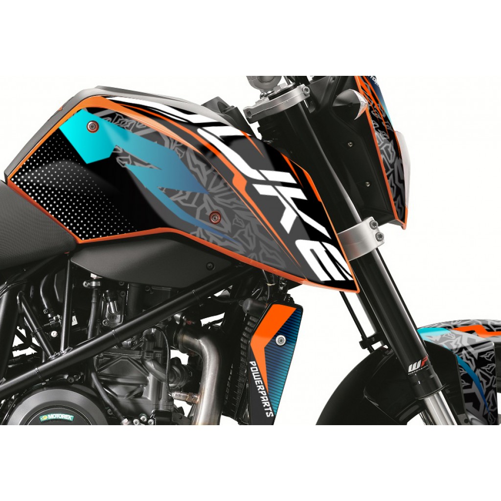 KTM DUKE 690 GRAPHIC SET - DECAL KIT