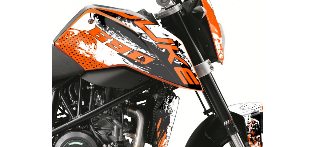 KTM DUKE 690 GRAPHIC SET - DECAL KIT