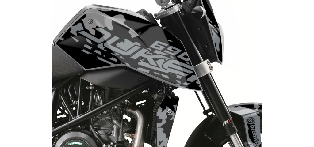 KTM DUKE 690 GRAPHIC SET - DECAL KIT