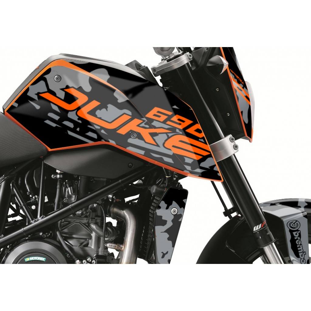 KTM DUKE 690 GRAPHIC SET - DECAL KIT