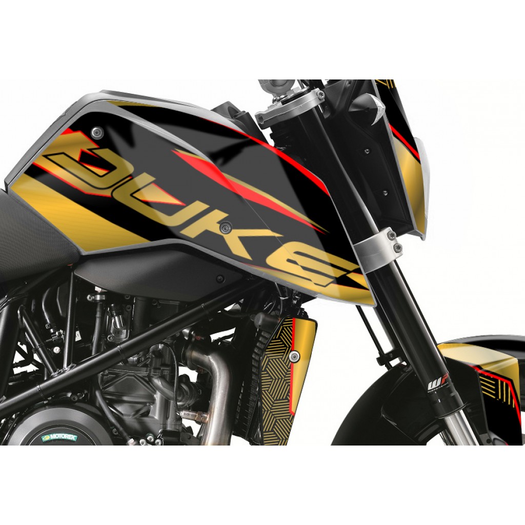 KTM DUKE 690 GRAPHIC SET - DECAL KIT