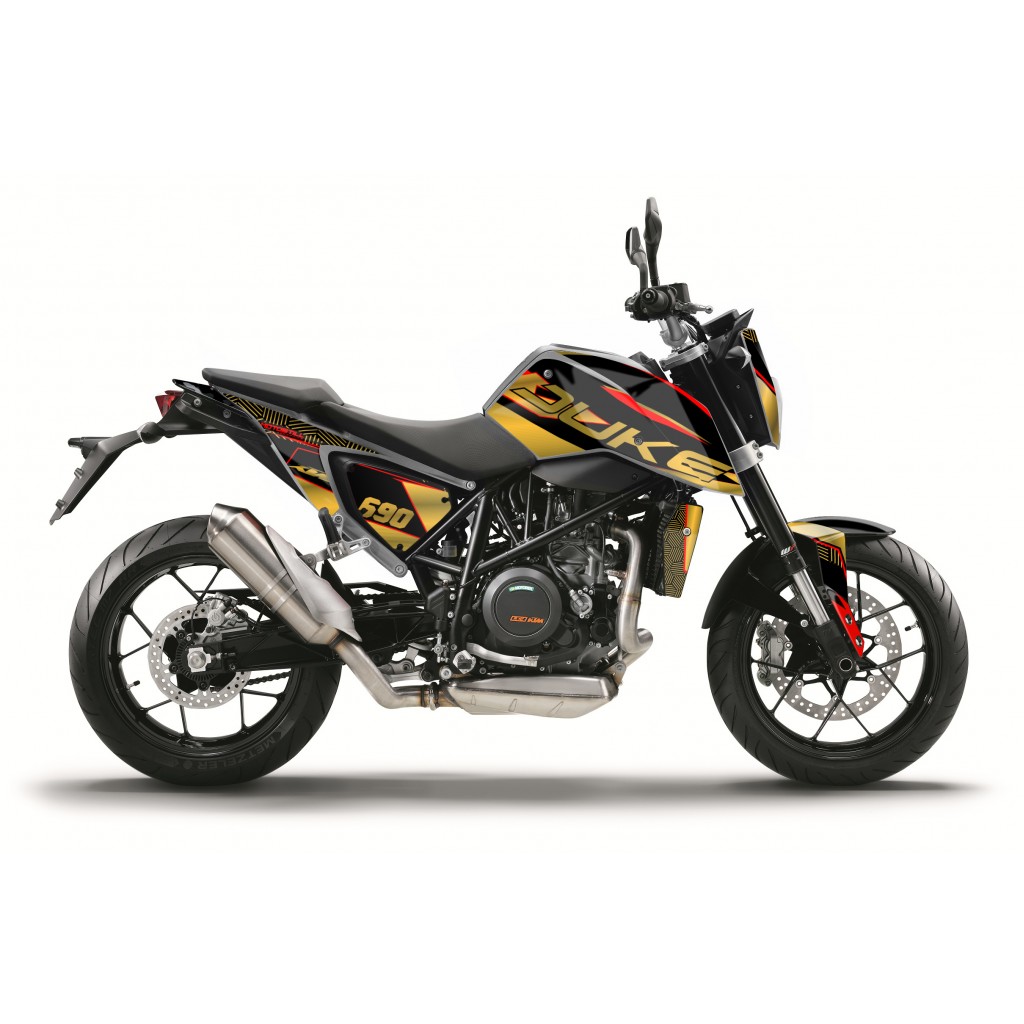 KTM DUKE 690  GRAPHIC STICKER SET - DECAL KIT