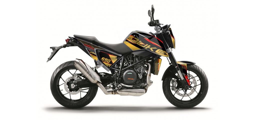 KTM DUKE 690  GRAPHIC STICKER SET - DECAL KIT