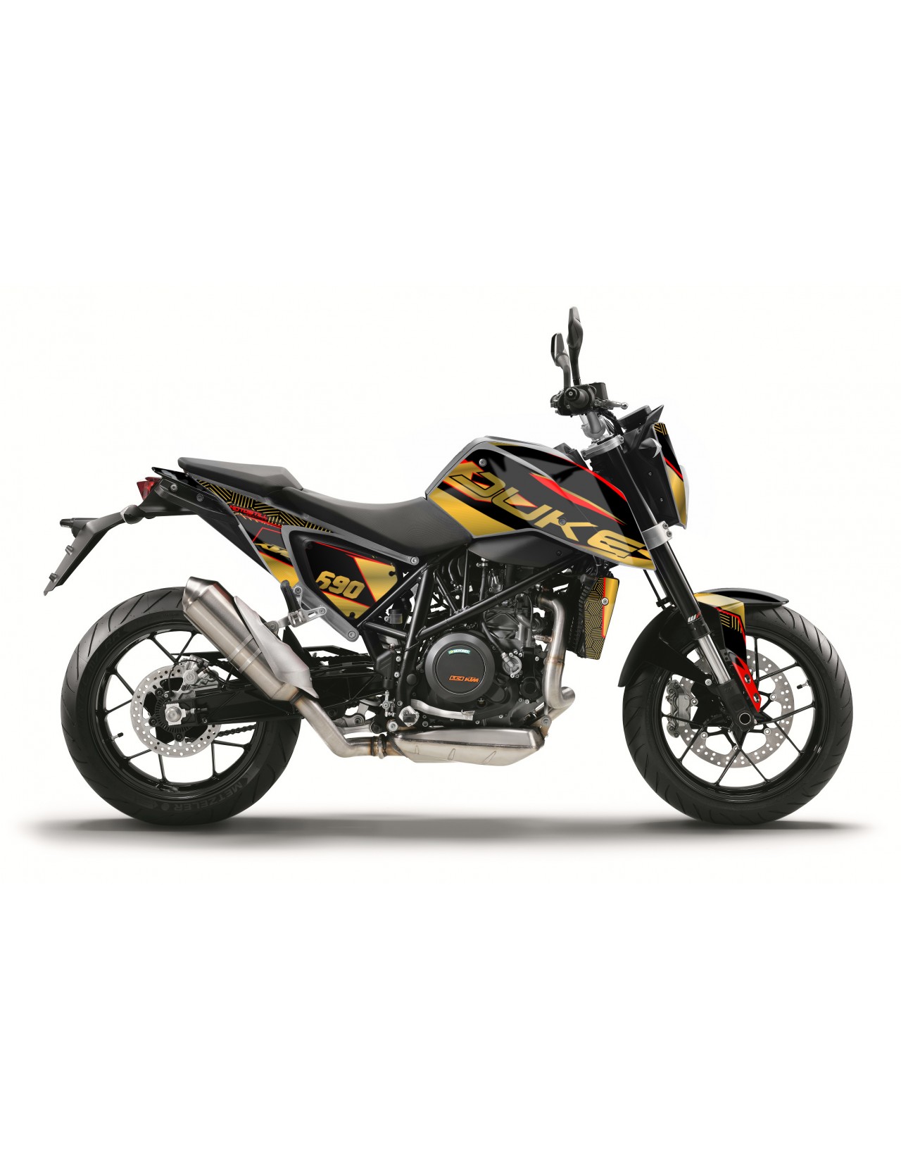 KTM DUKE 690  GRAPHIC STICKER SET - DECAL KIT