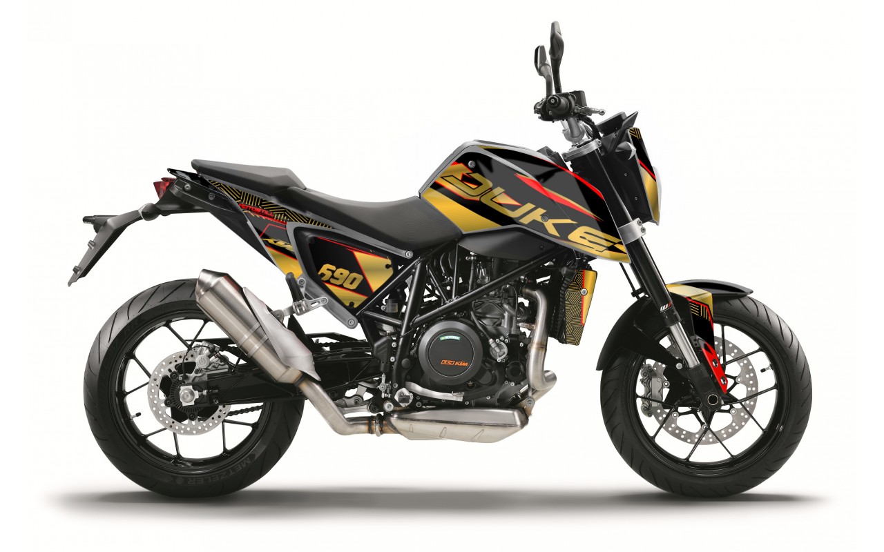 KTM DUKE 690  GRAPHIC STICKER SET - DECAL KIT