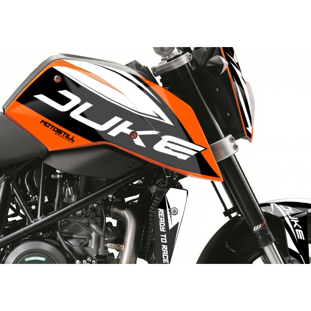 KTM DUKE 690 GRAPHIC SET - DECAL KIT