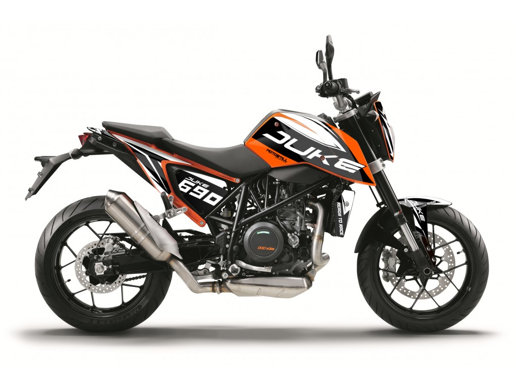 KTM DUKE 690  GRAPHIC STICKER SET - DECAL KIT