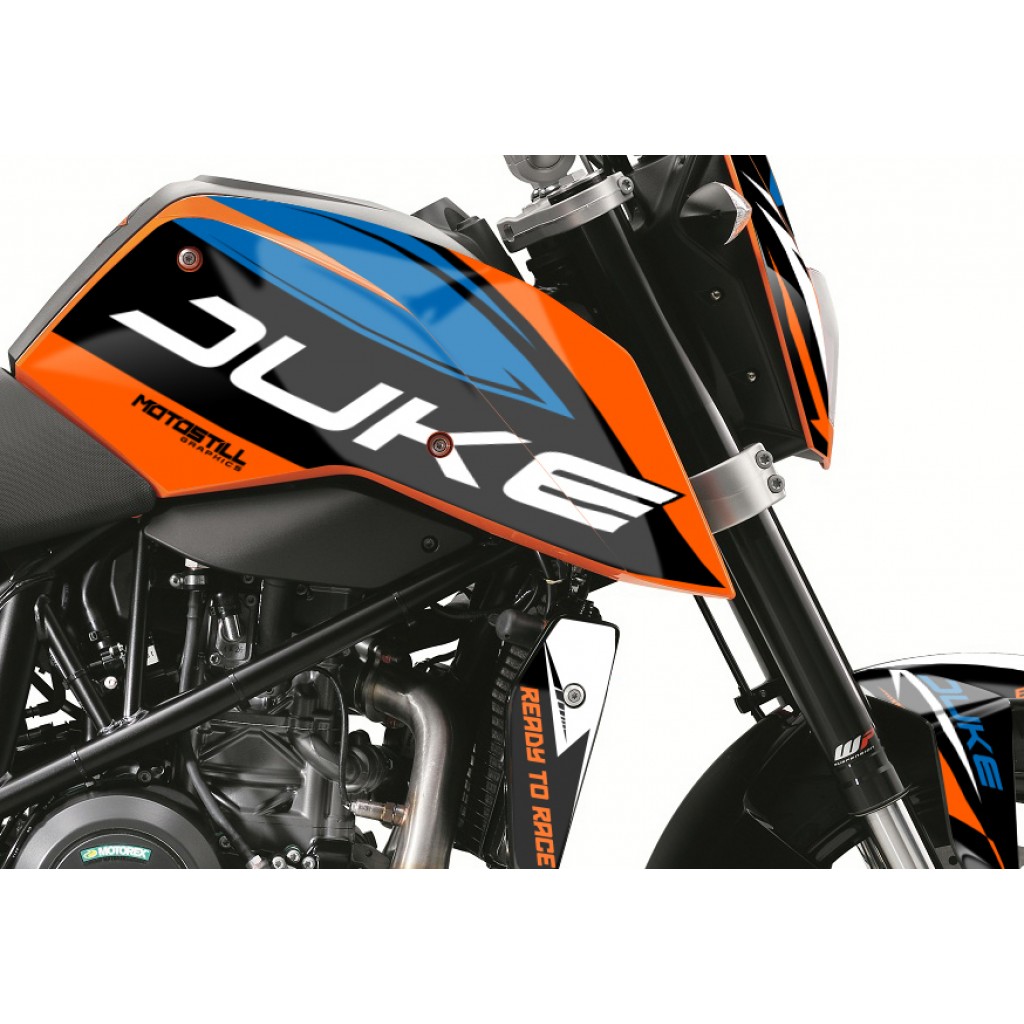 KTM DUKE 690 GRAPHIC SET - DECAL KIT