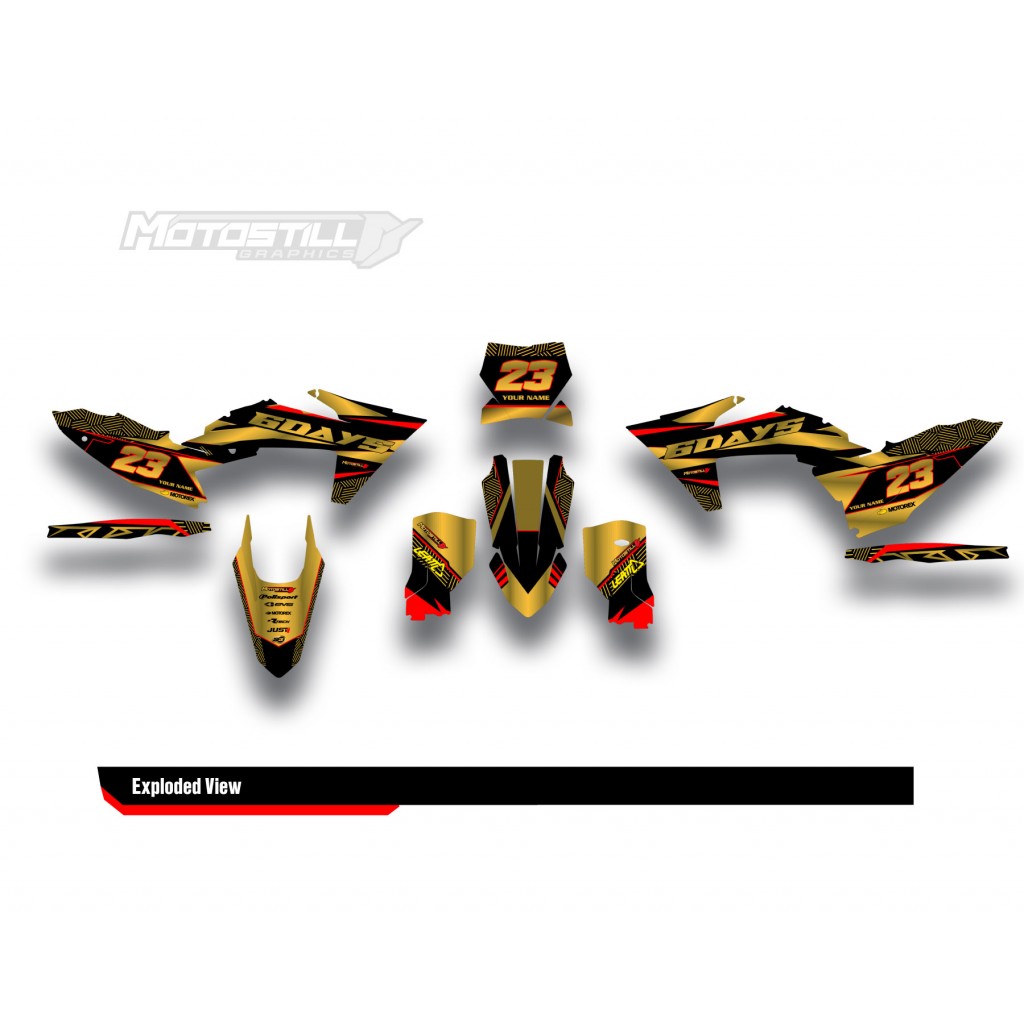 KTM  EXC / XC / SX / SM GRAPHIC STICKER KIT