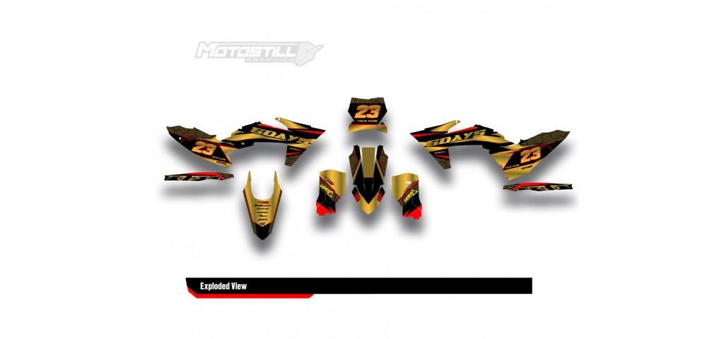 KTM  EXC / XC / SX / SM GRAPHIC STICKER KIT
