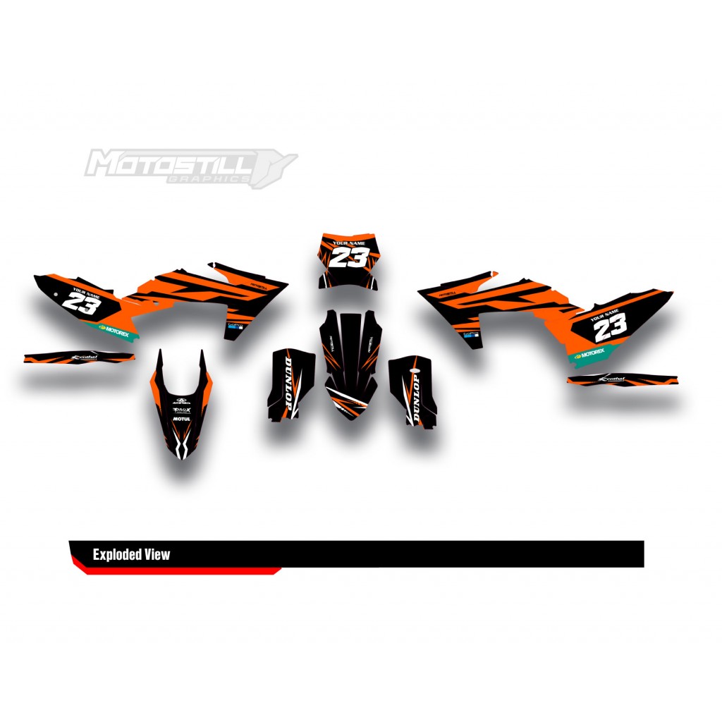 KTM  EXC / XC / SX / SM GRAPHIC STICKER KIT
