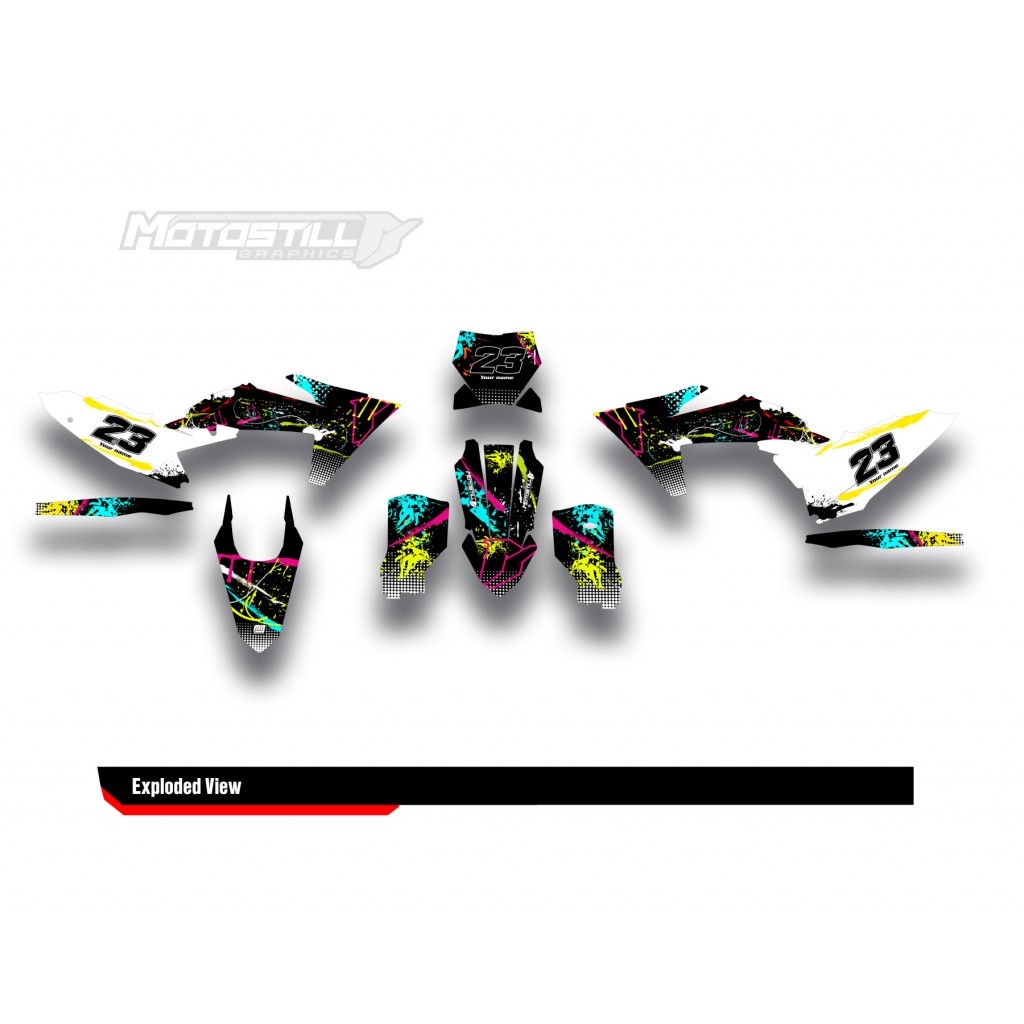 KTM  EXC / XC / SX / SM GRAPHIC STICKER KIT