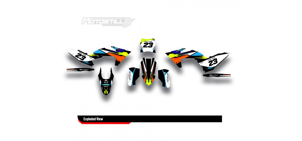 KTM  EXC / XC / SX / SM GRAPHIC STICKER KIT