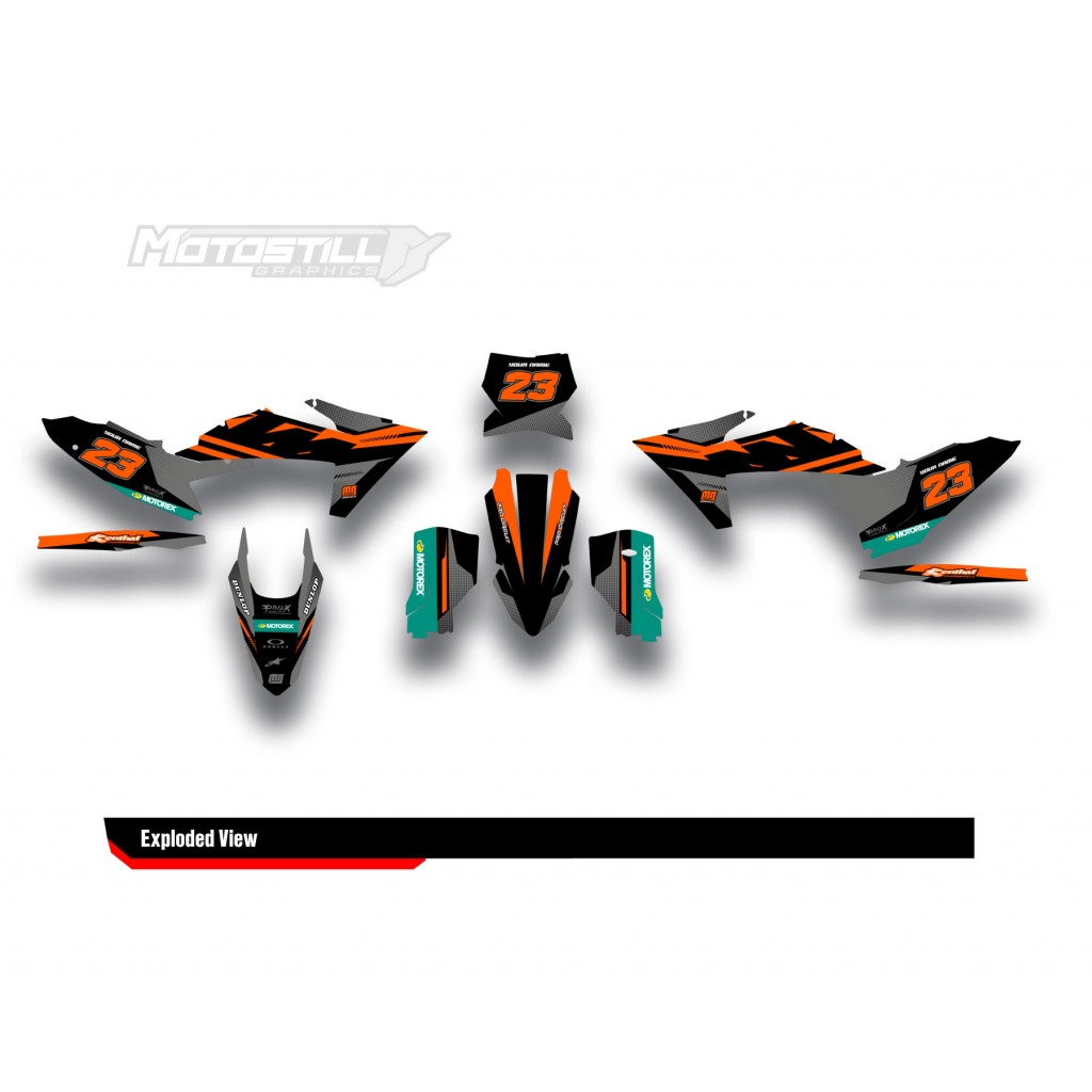 KTM  EXC / XC / SX / SM GRAPHIC STICKER KIT