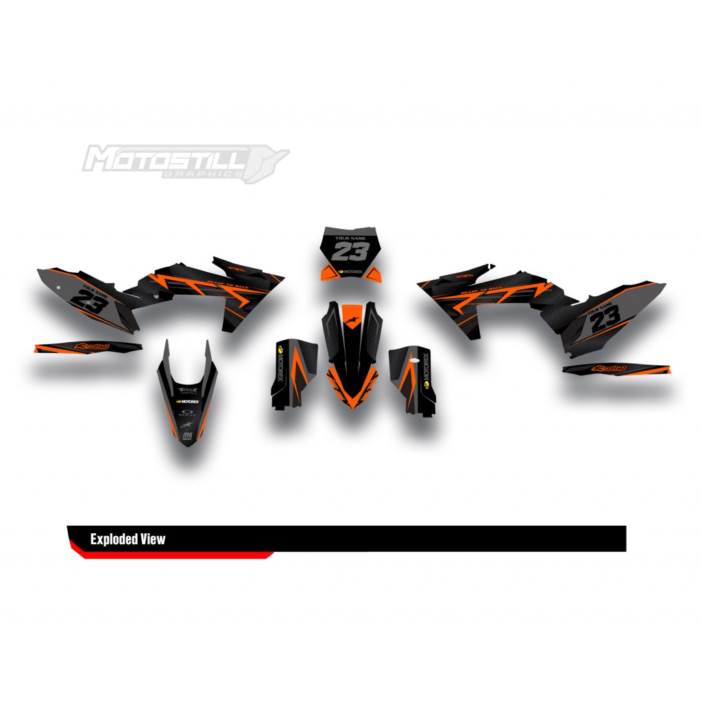 KTM  EXC / XC / SX / SM GRAPHIC STICKER KIT