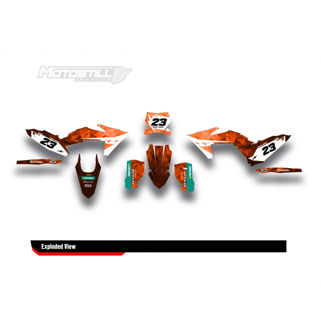KTM  EXC / XC / SX / SM GRAPHIC STICKER KIT