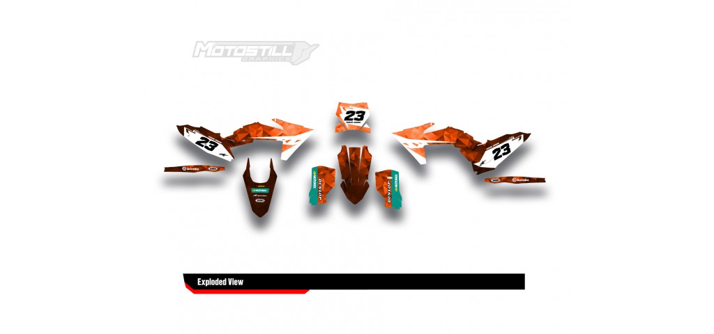 KTM  EXC / XC / SX / SM GRAPHIC STICKER KIT