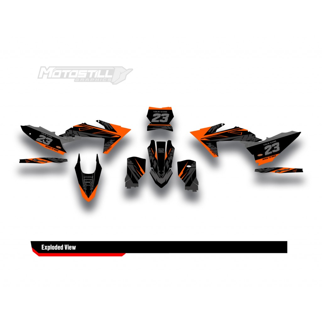 KTM  EXC / XC / SX / SM GRAPHIC STICKER KIT