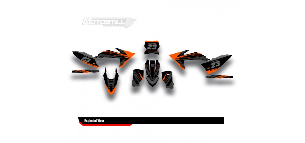 KTM  EXC / XC / SX / SM GRAPHIC STICKER KIT