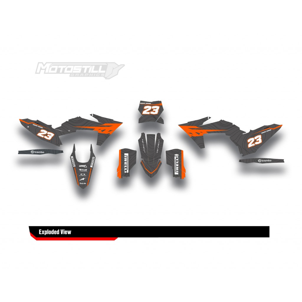 KTM  EXC / XC / SX / SM GRAPHIC STICKER KIT