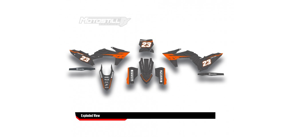 KTM  EXC / XC / SX / SM GRAPHIC STICKER KIT
