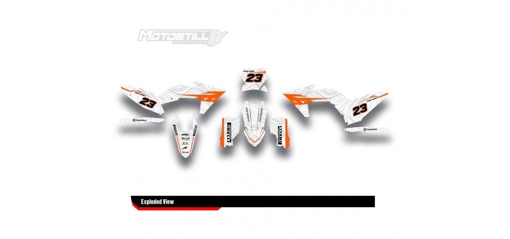 KTM  EXC / XC / SX / SM GRAPHIC STICKER KIT