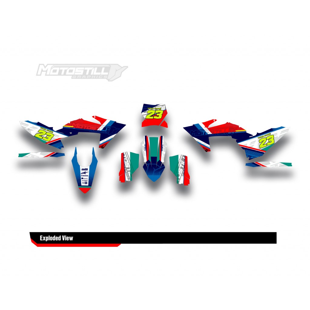 KTM  EXC / XC / SX / SM GRAPHIC STICKER KIT