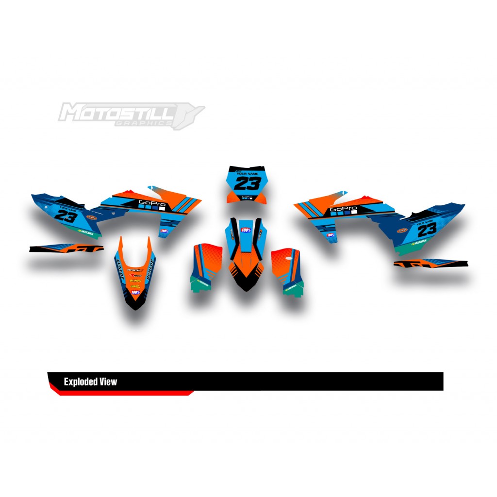 KTM  EXC / XC / SX / SM GRAPHIC STICKER KIT