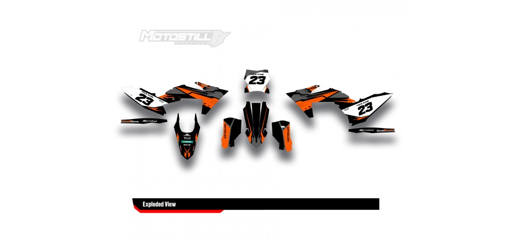 KTM  EXC / XC / SX / SM GRAPHIC STICKER KIT