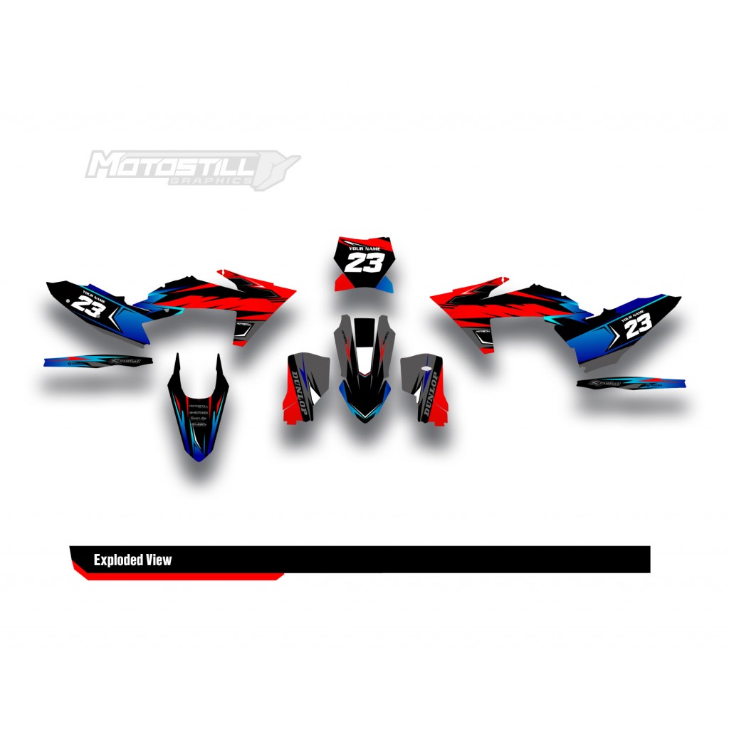 KTM  EXC / XC / SX / SM GRAPHIC STICKER KIT