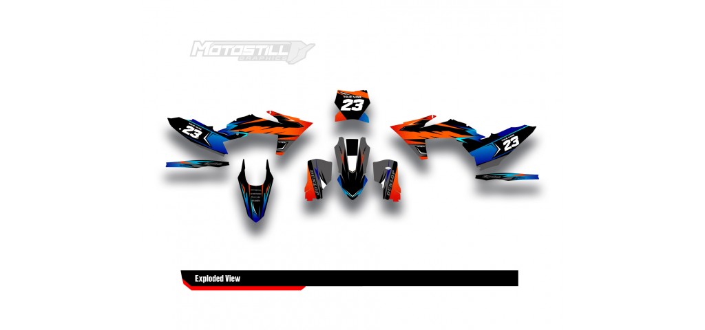 KTM  EXC / XC / SX / SM GRAPHIC STICKER KIT
