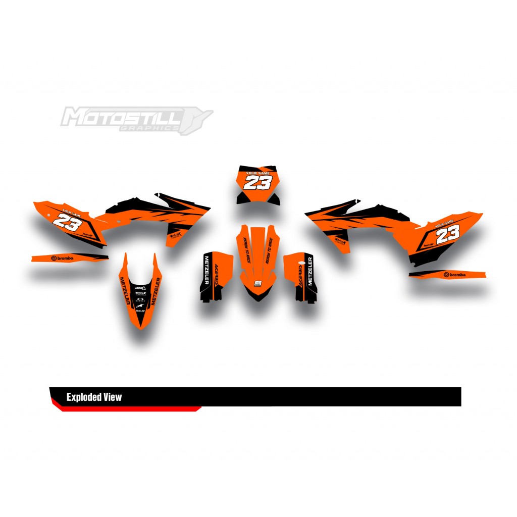 KTM  EXC / XC / SX / SM GRAPHIC STICKER KIT