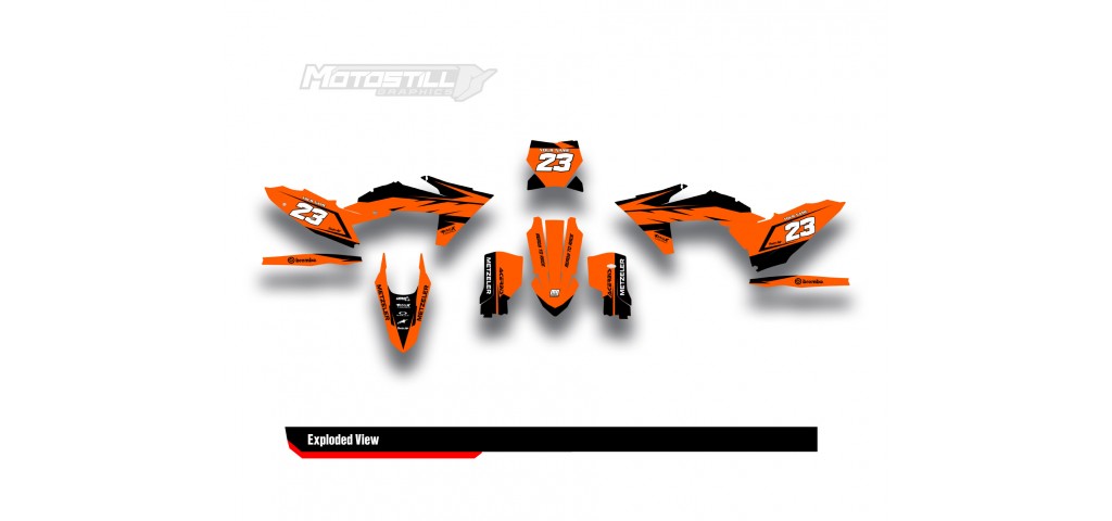 KTM  EXC / XC / SX / SM GRAPHIC STICKER KIT