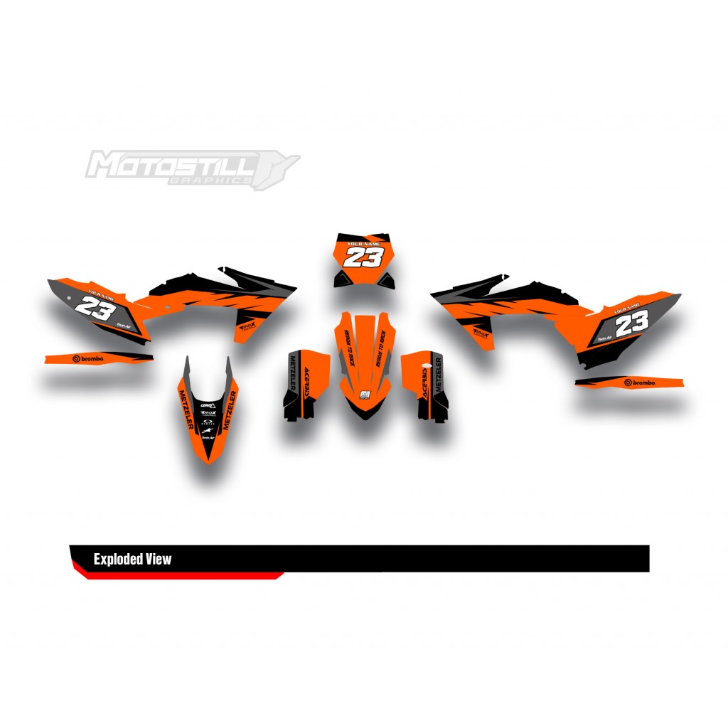KTM  EXC / XC / SX / SM GRAPHIC STICKER KIT
