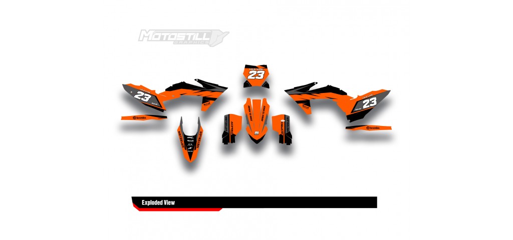 KTM  EXC / XC / SX / SM GRAPHIC STICKER KIT