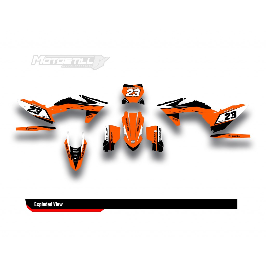 KTM  EXC / XC / SX / SM GRAPHIC STICKER KIT