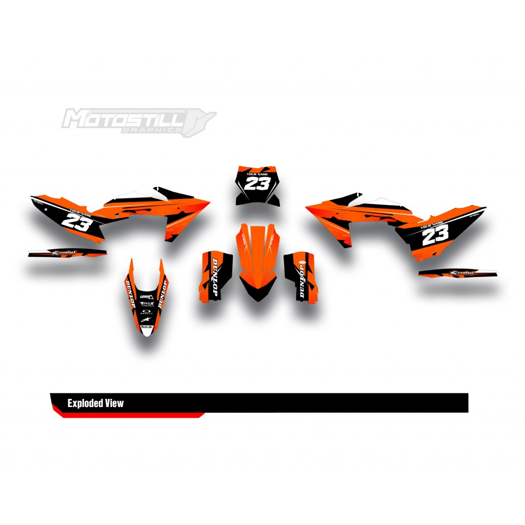 KTM  EXC / XC / SX / SM GRAPHIC STICKER KIT