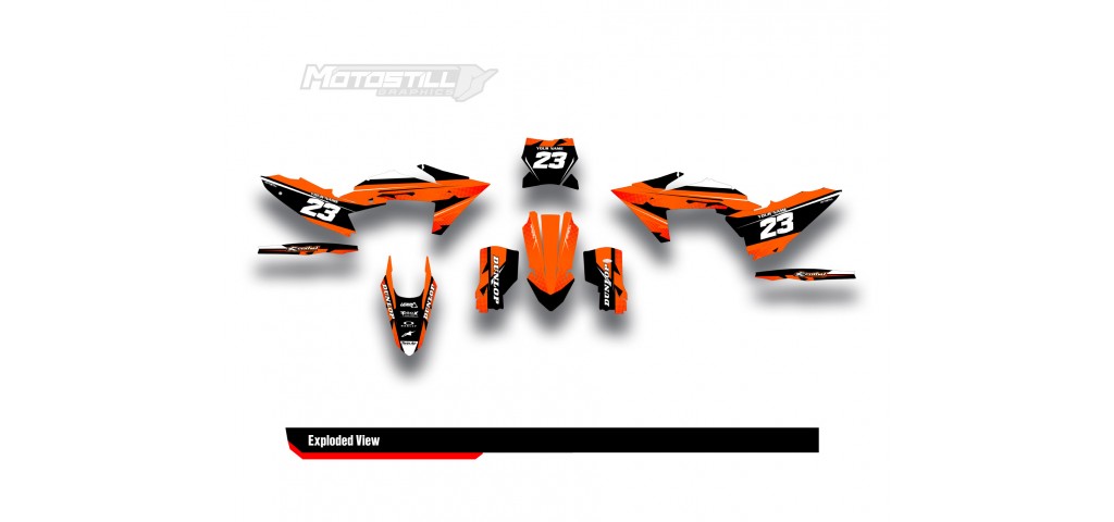 KTM  EXC / XC / SX / SM GRAPHIC STICKER KIT