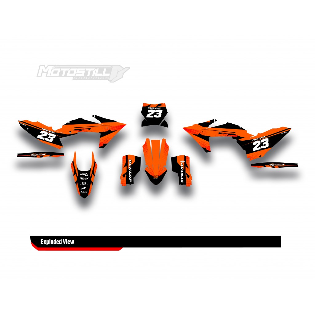 KTM  EXC / XC / SX / SM GRAPHIC STICKER KIT