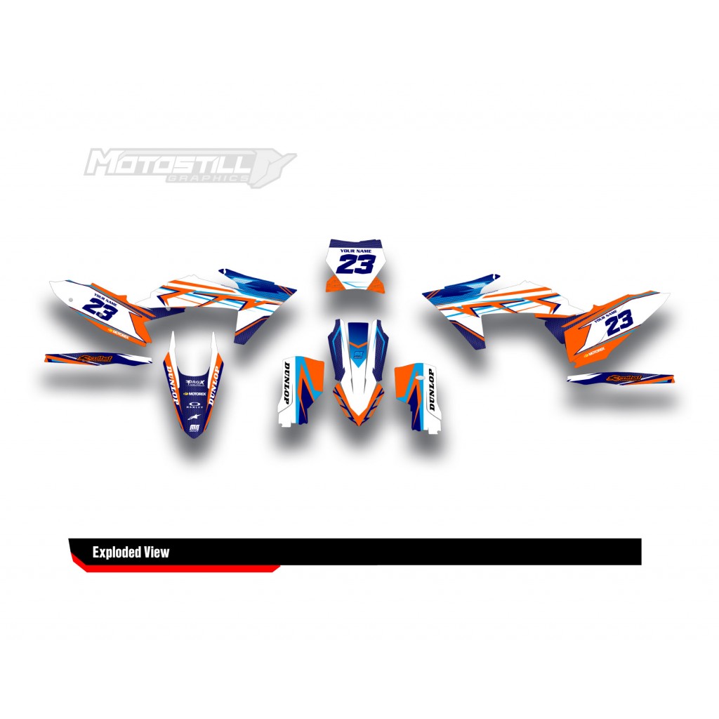 KTM  EXC / XC / SX / SM GRAPHIC STICKER KIT