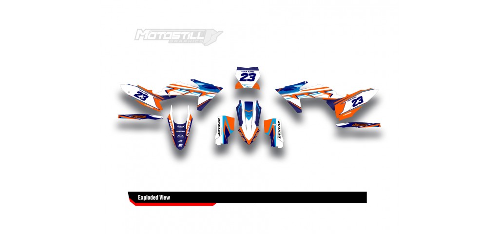 KTM  EXC / XC / SX / SM GRAPHIC STICKER KIT