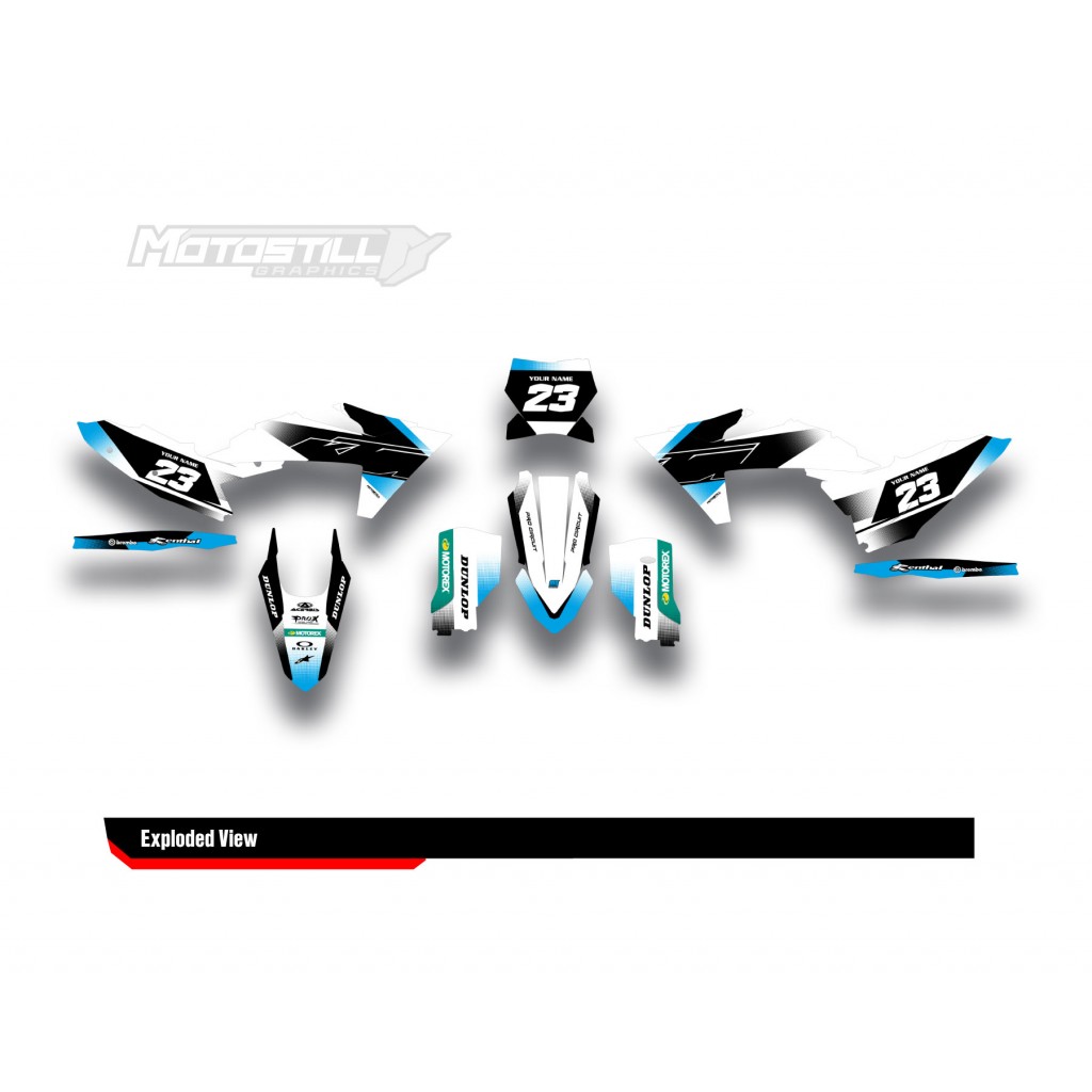 KTM  EXC / XC / SX / SM GRAPHIC STICKER KIT
