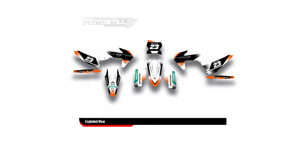 KTM  EXC / XC / SX / SM GRAPHIC STICKER KIT