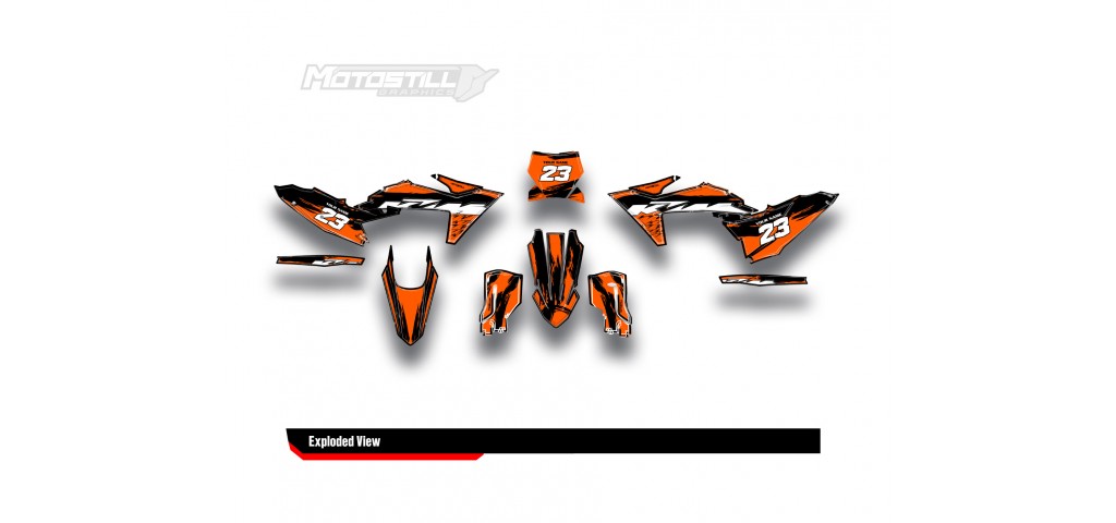 KTM  EXC / XC / SX / SM GRAPHIC STICKER KIT