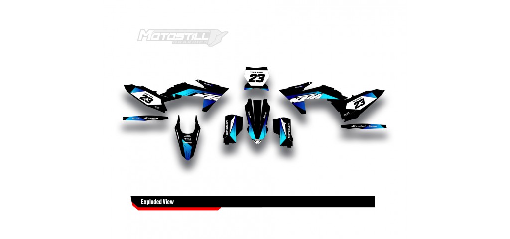 KTM  EXC / XC / SX / SM GRAPHIC STICKER KIT